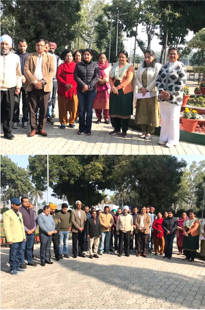 PEC Observed Silence in Memory of Martyrs